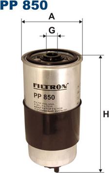 Filtron PP850 - Горивен филтър vvparts.bg