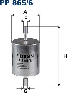 Filtron PP 865/6 - Горивен филтър vvparts.bg