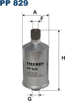 Filtron PP829 - Горивен филтър vvparts.bg