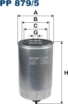 MISFAT M501 - Горивен филтър vvparts.bg