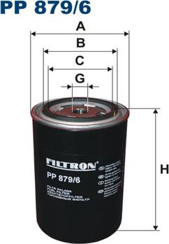 Filtron PP879/6 - Горивен филтър vvparts.bg