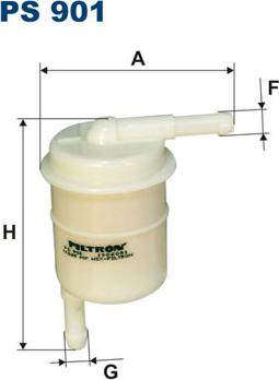 Filtron PS901 - Горивен филтър vvparts.bg