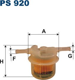 Filtron PS920 - Горивен филтър vvparts.bg