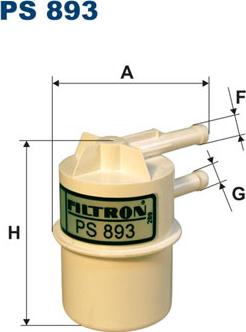 Filtron PS 893 - Горивен филтър vvparts.bg