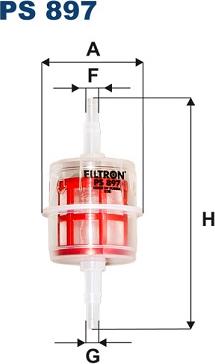 Filtron PS897 - Горивен филтър vvparts.bg