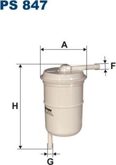 Filtron PS847 - Горивен филтър vvparts.bg