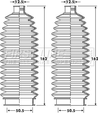 First Line FSG3410 - Комплект маншон, кормилно управление vvparts.bg