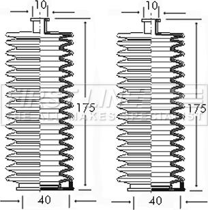 First Line FSG3025 - Комплект маншон, кормилно управление vvparts.bg