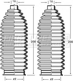 First Line FSG3242 - Комплект маншон, кормилно управление vvparts.bg