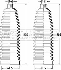 First Line FSG3264 - Комплект маншон, кормилно управление vvparts.bg