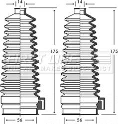 First Line FSG3235 - Комплект маншон, кормилно управление vvparts.bg