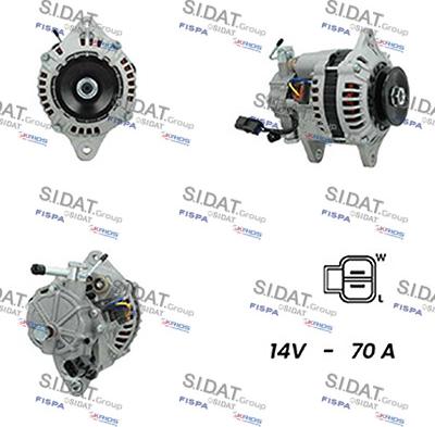 Fispa A12BH0480A2 - Генератор vvparts.bg