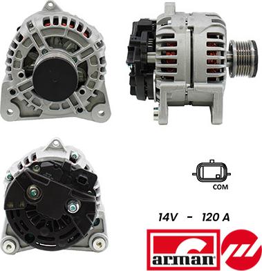 Fispa A12BH0420AS - Генератор vvparts.bg