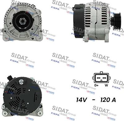 Fispa A12BH0527A2 - Генератор vvparts.bg