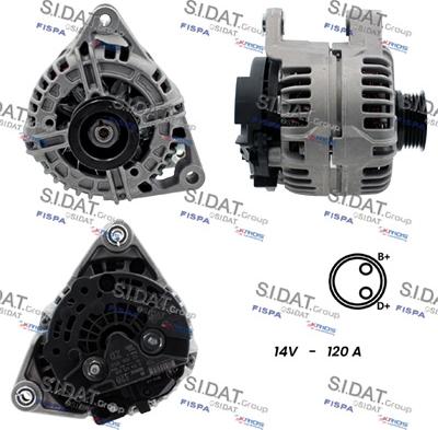 Fispa A12BH0068 - Генератор vvparts.bg