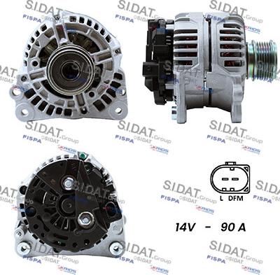 Fispa A12BH0010A2 - Генератор vvparts.bg