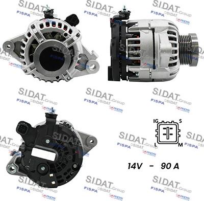 Fispa A12BH0176A2 - Генератор vvparts.bg