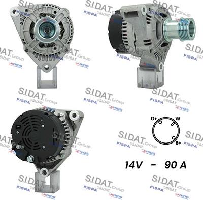 Fispa A12BH0899A2 - Генератор vvparts.bg