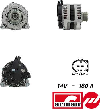 Fispa A12BH0890AS - Генератор vvparts.bg