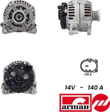 Fispa A12BH0860AS - Генератор vvparts.bg