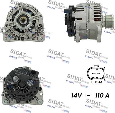 Fispa A12BH0883 - Генератор vvparts.bg