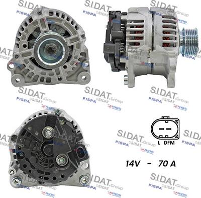 Fispa A12BH0398A2 - Генератор vvparts.bg