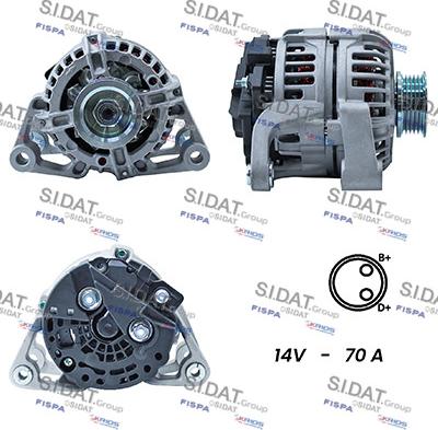 Fispa A12BH0349A2 - Генератор vvparts.bg