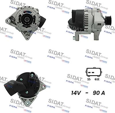 Fispa A12BH0382A2 - Генератор vvparts.bg