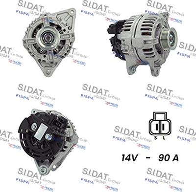 Fispa A12BH0219A2 - Генератор vvparts.bg