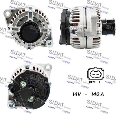 Fispa A12BH0215A2 - Генератор vvparts.bg