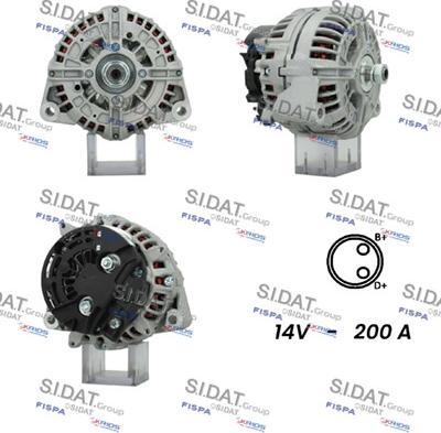 Fispa A12BH1059 - Генератор vvparts.bg