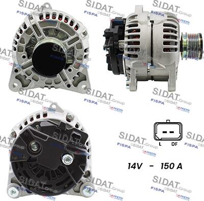 Fispa A12BH1012A2 - Генератор vvparts.bg