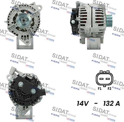 Fispa A12BH1103A2 - Генератор vvparts.bg