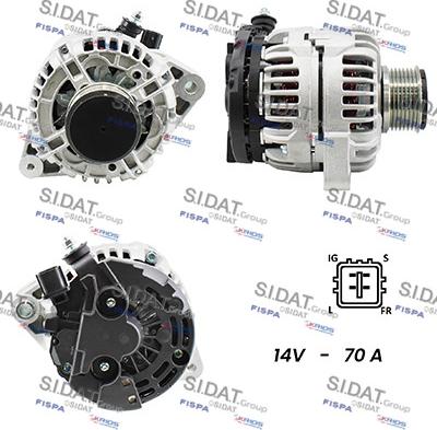 Fispa A12DE0490A2 - Генератор vvparts.bg