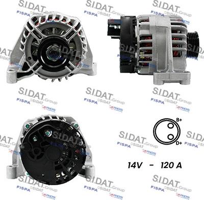 Fispa A12DE0030A2 - Генератор vvparts.bg