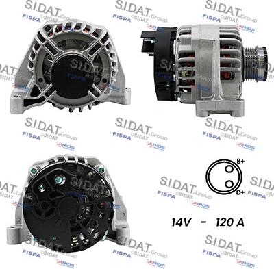 Fispa A12DE0192A2 - Генератор vvparts.bg