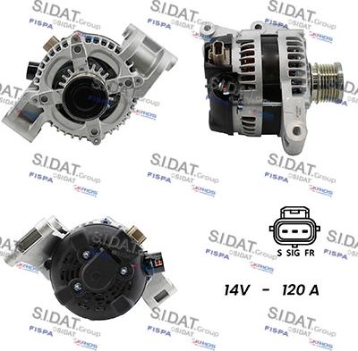 Fispa A12DE0154A2 - Генератор vvparts.bg