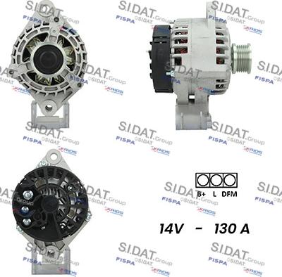 Fispa A12DE0263A2 - Генератор vvparts.bg