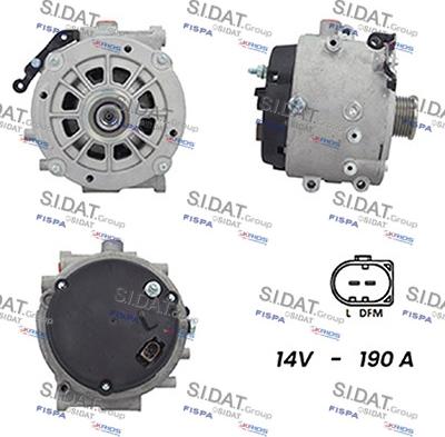 Fispa A12DR0931A2 - Генератор vvparts.bg