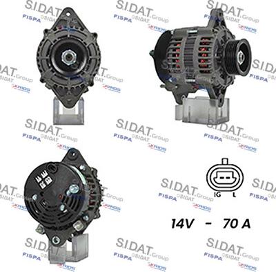 Fispa A12DR0447A2 - Генератор vvparts.bg