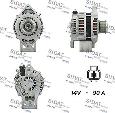 Fispa A12HT0115A2 - Генератор vvparts.bg