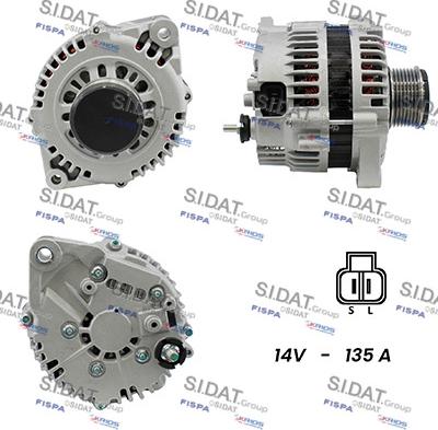 Fispa A12HT0289A2 - Генератор vvparts.bg