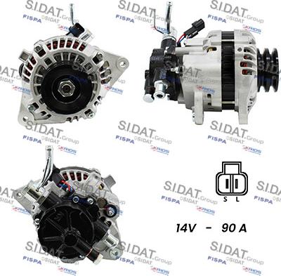 Fispa A12HY0114A2 - Генератор vvparts.bg