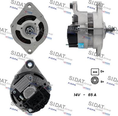 Fispa A12MA0002 - Генератор vvparts.bg