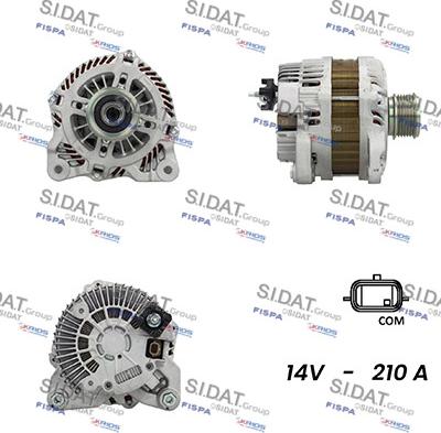 Fispa A12MH0424A2 - Генератор vvparts.bg