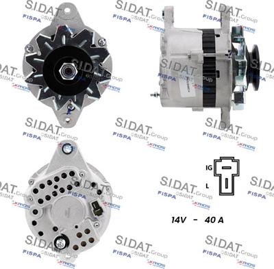 Fispa A12MH0707A2 - Генератор vvparts.bg