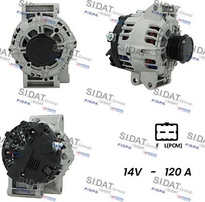 Fispa A12VA0462A2 - Генератор vvparts.bg