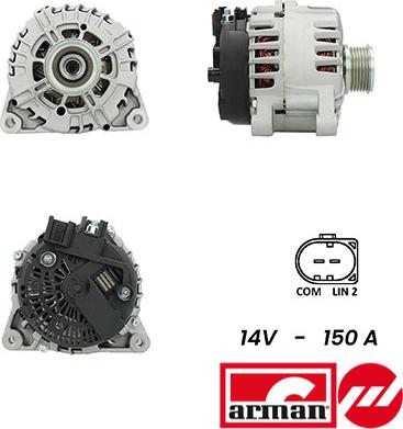 Fispa A12VA0587AS - Генератор vvparts.bg