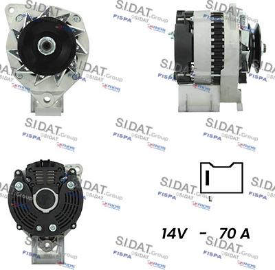 Fispa A12VA0617A2 - Генератор vvparts.bg