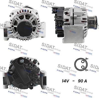 Fispa A12VA0001A2 - Генератор vvparts.bg